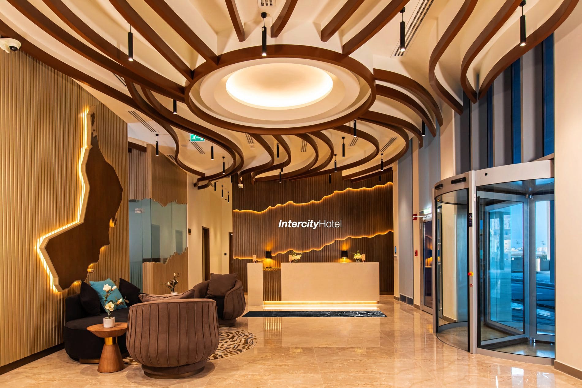 Lobby IntercityHotel Bawshar Muscat