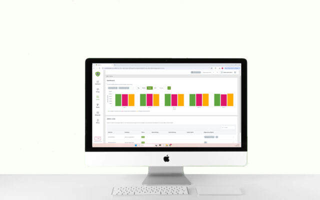 better.energy monitor dashboard wärmezähler wöchentlich auf bildschirm