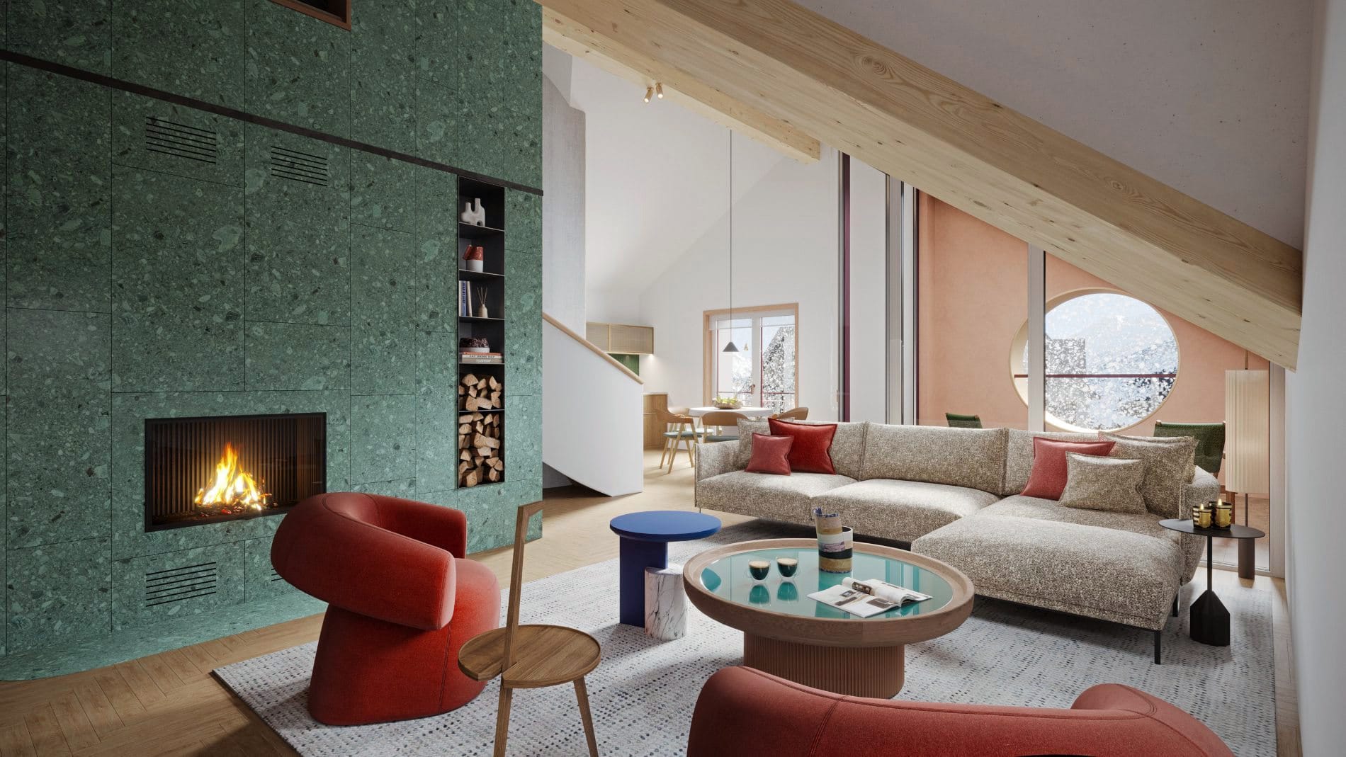 Haus MAYA, Design und Interieur von Patricia Urquiola