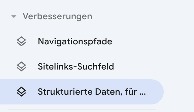 google search console strukturierte daten