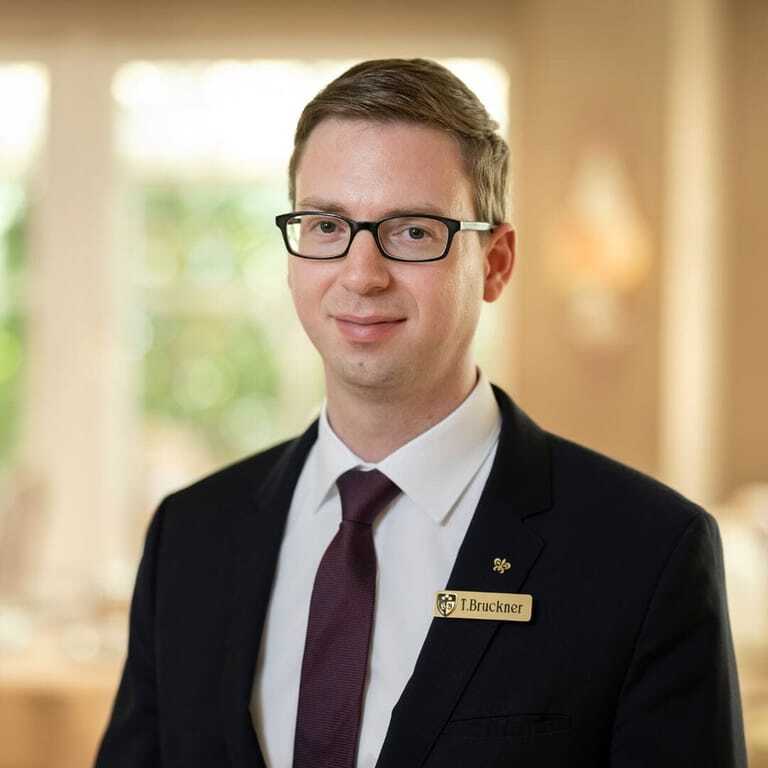 Hoteldirektor Tobias Bruckner