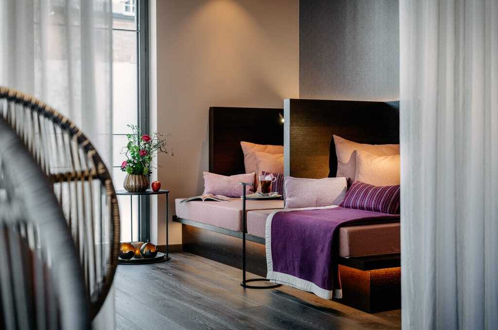 Entspannen im Wellness-Bereich.