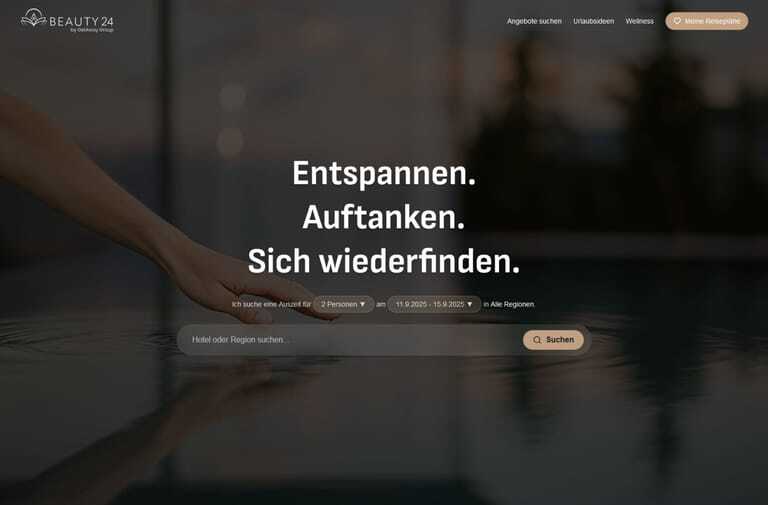 Modernisierter Auftritt: Die Website von Beauty24 nach dem Relaunch.