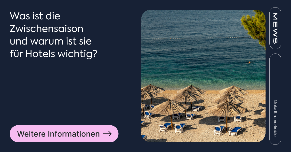 Was ist die Shoulder Season in der Hotelbranche?